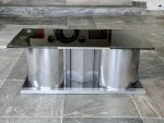 Table basse formant bar par Domustil, Italie vers 1970