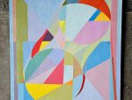 Michiel GLOECKNER(1915-1989), Aquarius #4, 1973, huile sur toile