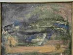 Philippe ROMAN (1927-1999)-Paysage-Composition-Huile- Vers 1980